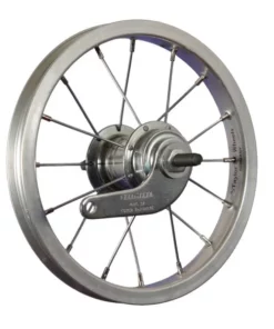 12 Zoll Hinterrad Alufelge / Rücktrittbremse - Silber