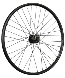 26 Zoll Vorderrad Ryde Taurus / Shimano HB-M475 Disc 6 Loch - Schwarz