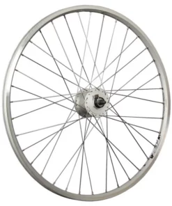 26 Zoll Vorderrad Zac19 / Shimano Nabendynamo DH-C3000-3N Silber