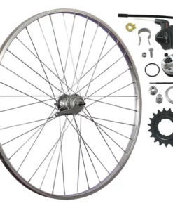 28 Zoll Hinterrad Alufelge / Shimano Nexus 3-Gang Rücktritt - Silber