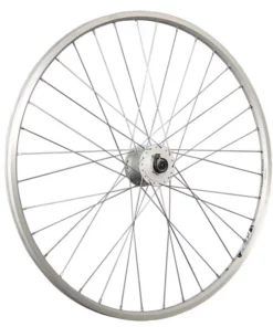 28 Zoll Vorderrad ZAC19 / Shimano Nexus Nabendynamo Schnellspannachse - Silber