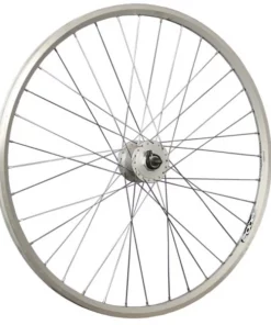28 Zoll Vorderrad Ryde ZAC2000 / Shimano DH-C3000 Nabendynamo - Silber