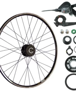 28 Zoll Hinterrad A319 / ALFINE 8-Gang Disk (32Loch) - Schwarz