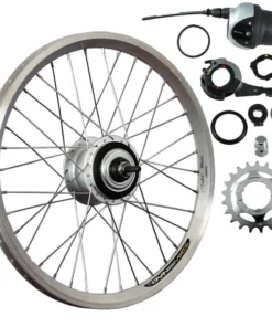 20 Zoll Hinterrad Hohlkammerfelge / Shimano Nexus Inter-8 (Freilauf) - Silber