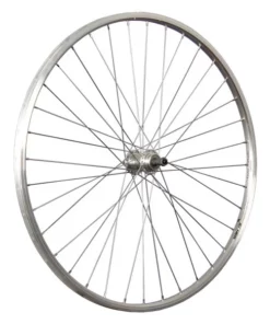 28 Zoll Hinterrad YAK19 Hohlkammerfelge 5-8 Fach Schraub - Silber