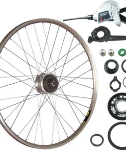 28 Zoll Hinterrad A319 / ALFINE 11-Gang (Disc/V-Brake) - Silber