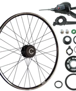 28 Zoll Hinterrad A319-Shimano ALFINE SG-S7001 11 Gang 32 Loch - Schwarz