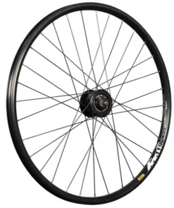26 Zoll Vorderrad XM119D / Nabendynamo Disc - Schwarz