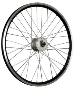 24 Zoll Vorderrad Dynamic4 / Shimano DH-C300-3N Nabendynamo - Schwarz