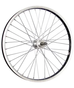 20 Zoll Hinterrad Büchel Kastenfelge Alunabe 5-8 Schraub Schwarz