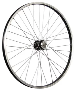 26 Zoll Vorderrad Büchel Disc 6 Loch - Schwarz