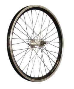 20 Zoll Vorderrad Grünert Dynamic4 Aluminiumnabe Vollachse Schwarz