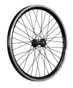 20 Zoll Vorderrad Grünert Dynamic4 Alunabe Schnellspanner Schwarz