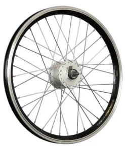 20 Zoll Vorderrad Grünert Dynamic4 Shimano Nabendynamo DH-C3000 Schwarz