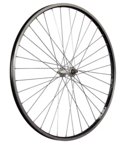 28 Zoll Vorderrad Ryde Zac19 Aluminiumnabe Vollachse Schwarz