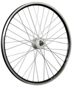 28 Zoll Vorderrad X-Plorer Shimano Nabendynamo DH-C3000-3N Schwarz