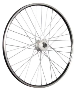 28 Zoll Vorderrad Ryde Zac19 Shimano Nabendynamo DH-C3000 Schwarz