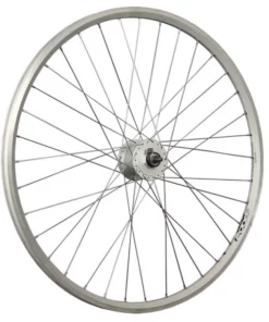 28 Zoll Vorderrad ZAC2000 Shimano DH-C3000-3N Vollachse - Silber