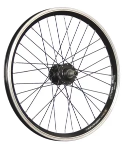 20 Zoll Hinterrad Grünert Dynamic4 6 Loch Disc5-8 Fach Schwarz