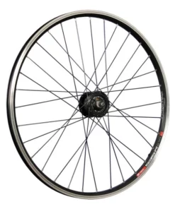 26 Zoll Vorderrad DT Swiss 535 Hohlkammerfelge Nabendynamo Alfine Disc Schwarz