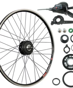 26 Zoll Hinterrad DT Swiss 535 ALFINE 11-Gang Disk Schwarz 32 Loch