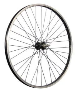 26 Zoll Fahrrad Hinterrad Büchel Kastenfelge Aluminiumnabe Schwarz