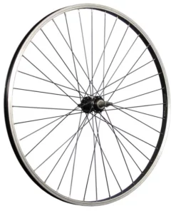 28 Zoll Hinterrad Büchel Alufelge / Schraubkranzaufnahme 5/9-fach - Schwarz