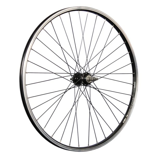 26 Zoll Hinterrad Hohlkammer Felge Aluminiumnabe Vollachse 5-9 Fach Schwarz 3 26 Zoll Hinterrad Hohlkammer Felge Aluminiumnabe Vollachse 5-9 Fach Schwarz