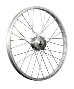20 Zoll Laufrad Vorderrad Aluminium SON XS Nabendynamo 74mm Faltrad Dahon, Tern Silber
