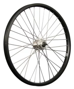 Laufrad 24 Zoll Vorderrad Lastenrad Ryde Andra 40 Sapim E-Strong Speichen Disc 6 Loch Schwarz