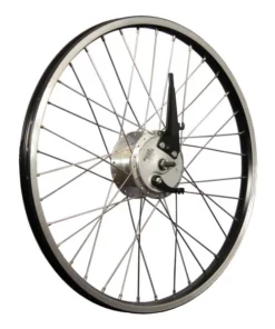 Laufrad 24 Zoll Vorderrad Aluminiumfelge Sturmey Archer Trommelbremse Dynamo XL-FDD Schwarz