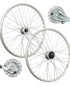 28 Zoll Laufradsatz Shimano Nabendynamo Nexus Inter 8 Rollenbremse
