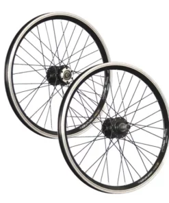 20 Zoll Laufradsatz Dynamic4 Hohlkammer 6 Loch Disc Schwarz 5-8