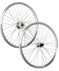 26 Zoll Laufrad-Satz X-Plorer Felgen Shimano Nabendynamo Silber