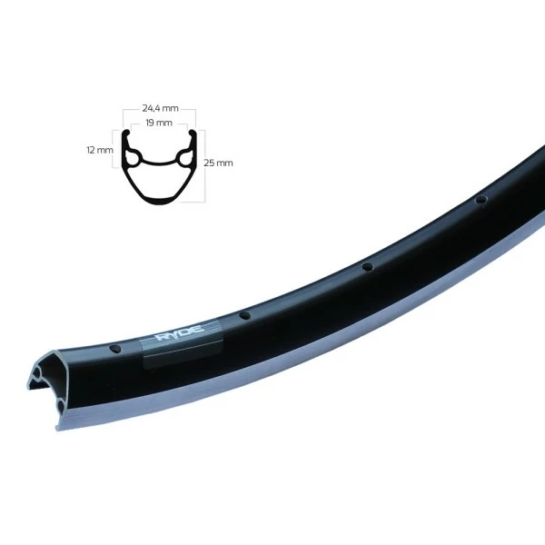 Felgenring X-Plorer 26 Zoll Hohlkammer Aluminium Schwarz 36 Loch 559-19 3 Felgenring X-Plorer 26 Zoll Hohlkammer Aluminium Schwarz 36 Loch 559-19