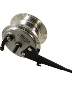 Sturmey Archer Nabe Vorderrad XL-FDD Dynamo Trommelbremse 36 Loch Silber