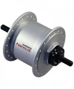 Shimano Nabe Dynamo DH-C3000-3N Vollachse 36 Loch 3 Watt Silber