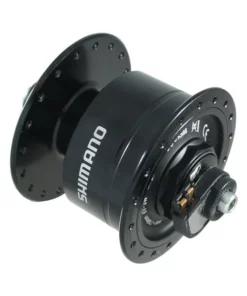 Shimano Fahrrad Sport Nabendynamo DH-3N72AL 36 Loch Schwarz Schnellspanner Nabe