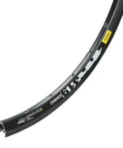 Fahrrad Felge Mavic XM319D 26 Zoll Hohlkammer Schwarz Disc Geöst 36 Loch 559-19