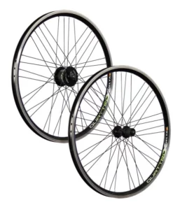 26 Zoll Laufradsatz Airtec1 Shimano DH-3N30 - Deore 610 Schwarz