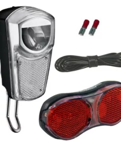 Fahrrad Led Lichtset 35 Lux Hilux Union Piccadilly Für Nabendynamo / Kabel