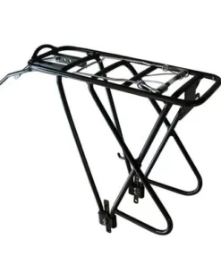 Büchel Gepäckträger Alu Mit Federklappe 24-28" Verstellbar, Traglast 25kg