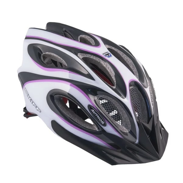 Fahrradhelm Skiff Größe M 52cm-58cm Insektenschutz Dial-Fit Weiß Pink 3 Fahrradhelm Skiff Größe M 52cm-58cm Insektenschutz Dial-Fit Weiß Pink