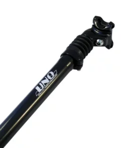 Uno Fahrrad Sattelstütze KL-262 Gefedert Durchmesser 25,4mm Länge 350mm Schwarz