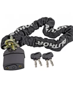 Fahrrad Kettenschloss ACHL-65 900mm Kettenglieder 8mm Gehärtet Schwarz