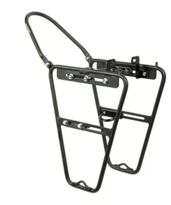 Fahrrad Gepäckträger ACR-F14 Vorn Aluminium Gabelmontage 10Kg Schwarz