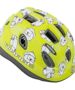Fahrradhelm Mirage Kinderhelm Größe S 48cm-52cm Eisbär Dial-Fit Hellgrün