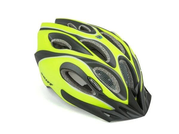 Fahrradhelm Skiff Größe M 52cm-58cm Insektenschutz Dial-Fit Neon Gelb 3 Fahrradhelm Skiff Größe M 52cm-58cm Insektenschutz Dial-Fit Neon Gelb