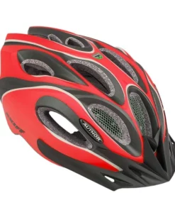 Fahrradhelm Skiff Größe M 52cm-58cm Insektenschutz Dial-Fit Rot