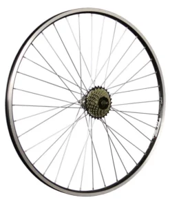 28 Zoll Hinterrad ZAC19 / 7 Fach Shimano Schraubkranz - Schwarz